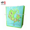 Transfer printing unique coated waterproof pp woven bag